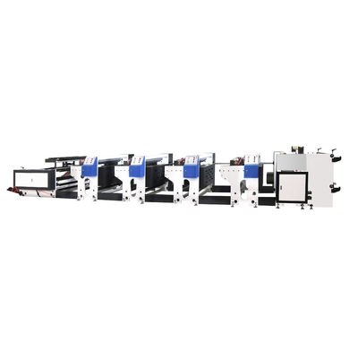 800mm Wide Web Inline Printing Machine Four Color With Backside Print