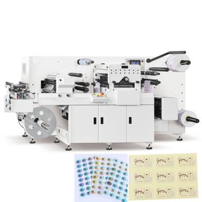 Paper Flatbed Die Cutting Machines Web Guider for self adhesive label