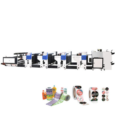 320mm Inline Printing Machine , 4 Color Nonwoven Fabric Printing Machine