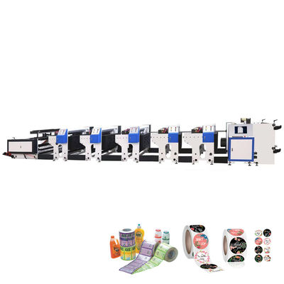 4 Color 520mm Thermal Paper Printing Machine With Auto Loading System