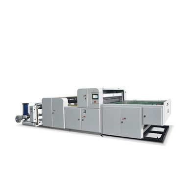 PVC Paper Roll To Sheet Cutting Machine 800mm With Material Conveyor