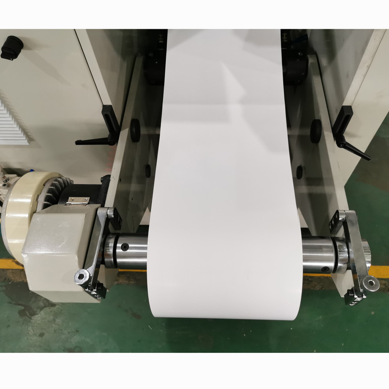 Side Push Rotary Die Cutting Machine For Paper Label Sticker