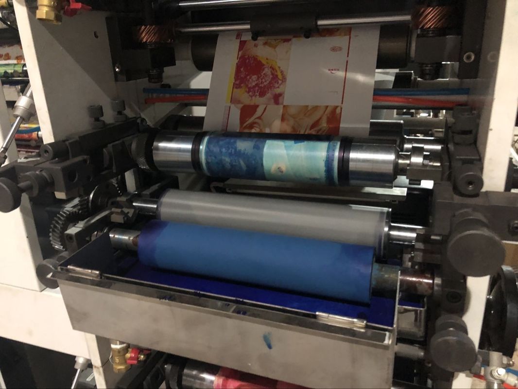 Unwind Flexographic Printing Equipment For Packing Paper Bag