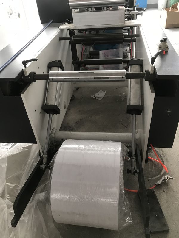4 Color Flexographic Printing Machinery 210mm With Web Guide System