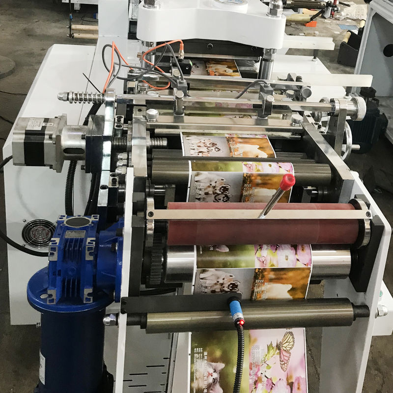 PVC Film Flatbed Die Cutting Machines 380V 3 Phase With Hot Stamping
