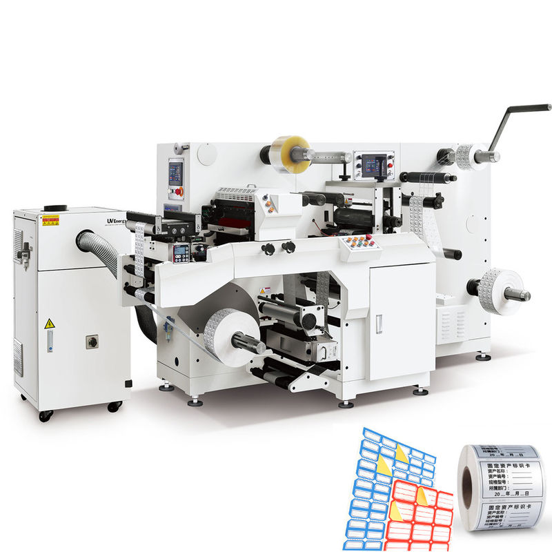 Unwinding Roll To Roll Die Cutting Machine 380V 3 Phase 4 Wire