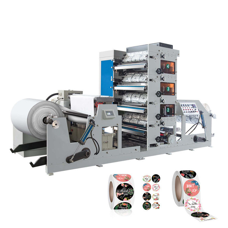 3 Color 950mm Flexo Bag Printing Machine With Cold Laminating Function