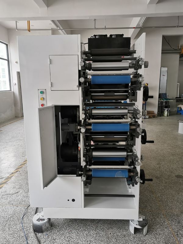 Rotary Die Cut Label Sticker Printing Machine 3 Color 420 Model CE Approval