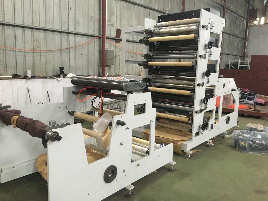 850mm Paper Bag Printing Machine 4 Color With Anilox Cylinder