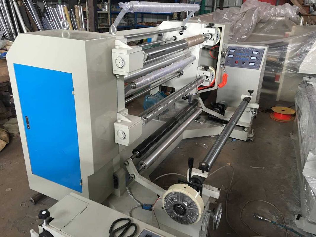 1300mm Paper Slitting Rewinding Machine , Kraft Paper Vertical Slitting Machine