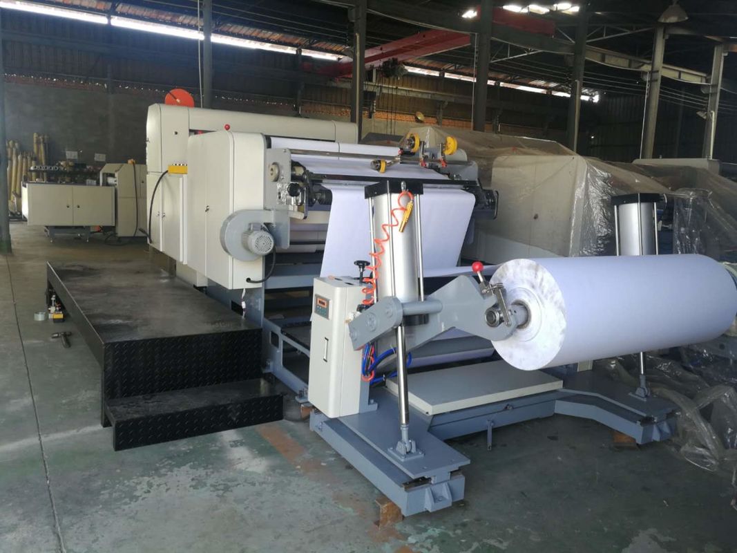 7kw Auto Coated Paper Sheeting Machine with Web guide system