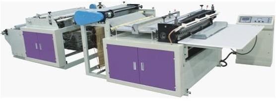 850mm Paper Roll To Sheet Cutting Machine , 2.5kw PVC Roll Cross Cutting Machine