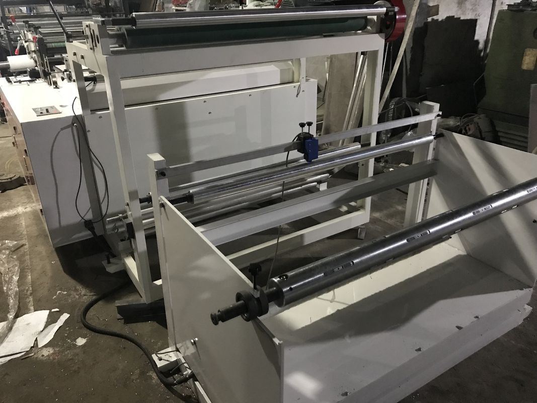 220V Paper Roll To Sheet Cutting Machine , Plc Non Woven Fabric Roll Cutting Machine