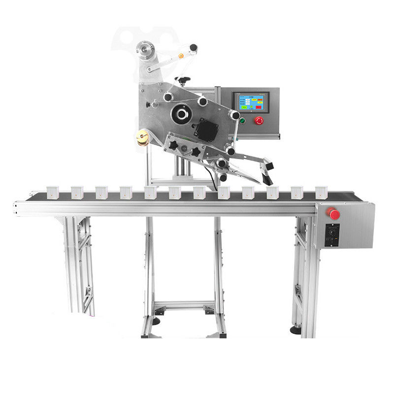 1 phase Flat Labeling Machine , 220VAC Label Applicator For Flat Surfaces