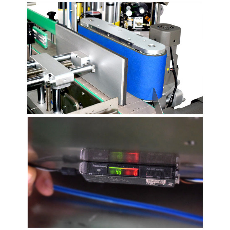 Automatic Rolling Flat labeling machine for square bottles 80 pcs/min