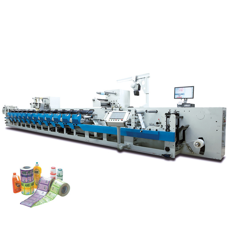 Inline Printing Press Flexo Paper Printing Machine For Film Pvc Aluminum Foil